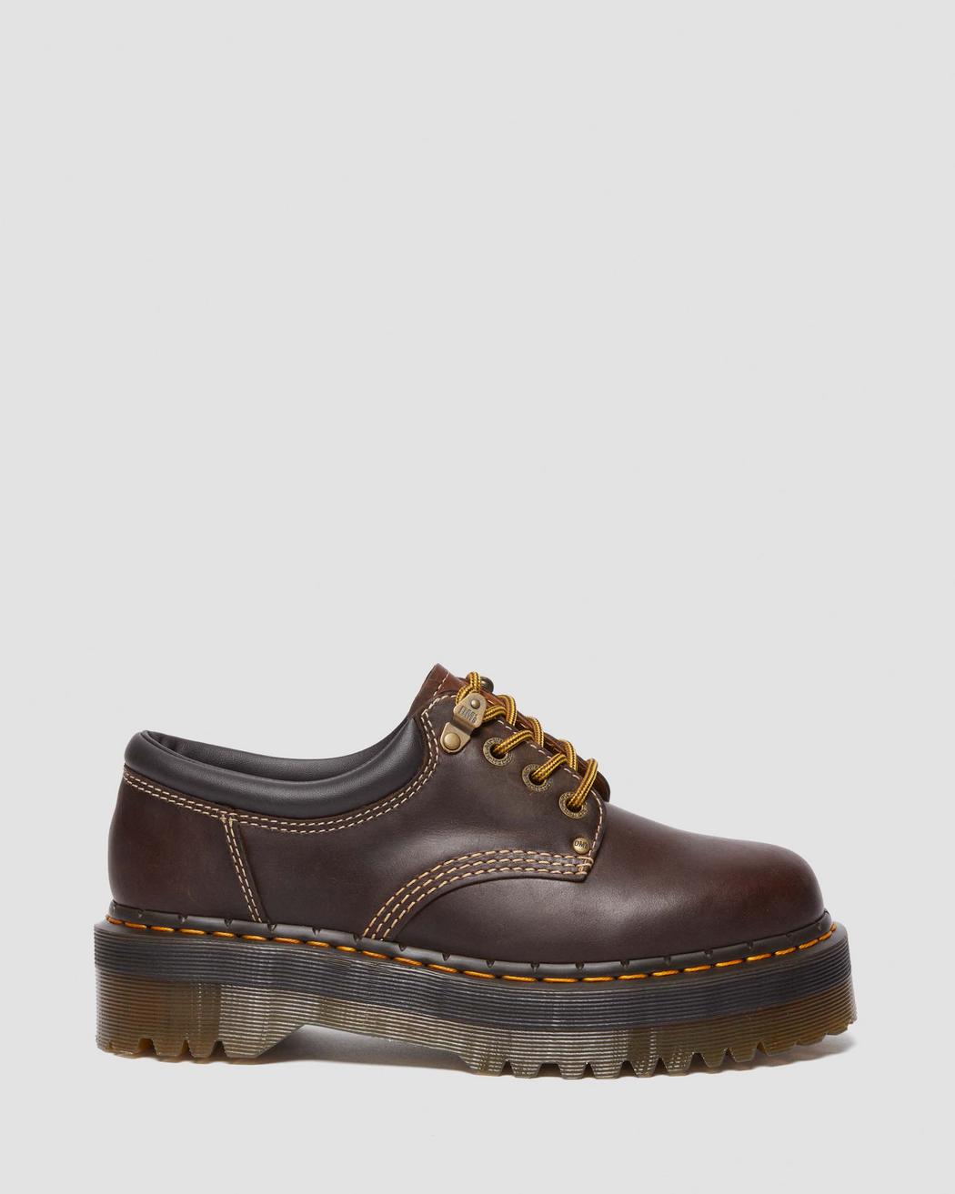 Zapatos de cuero con plataforma