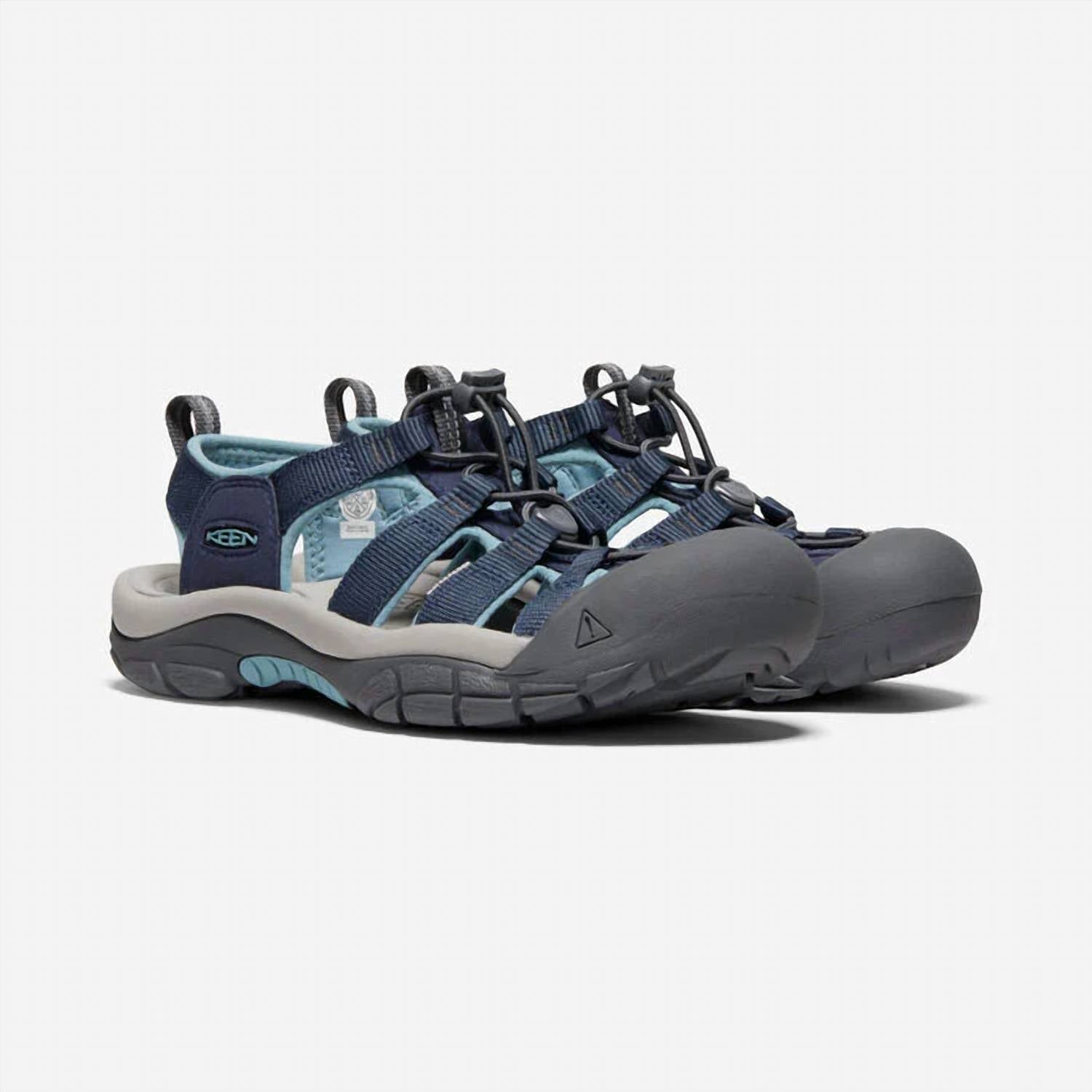 Sandalias de mujer color azul marino
