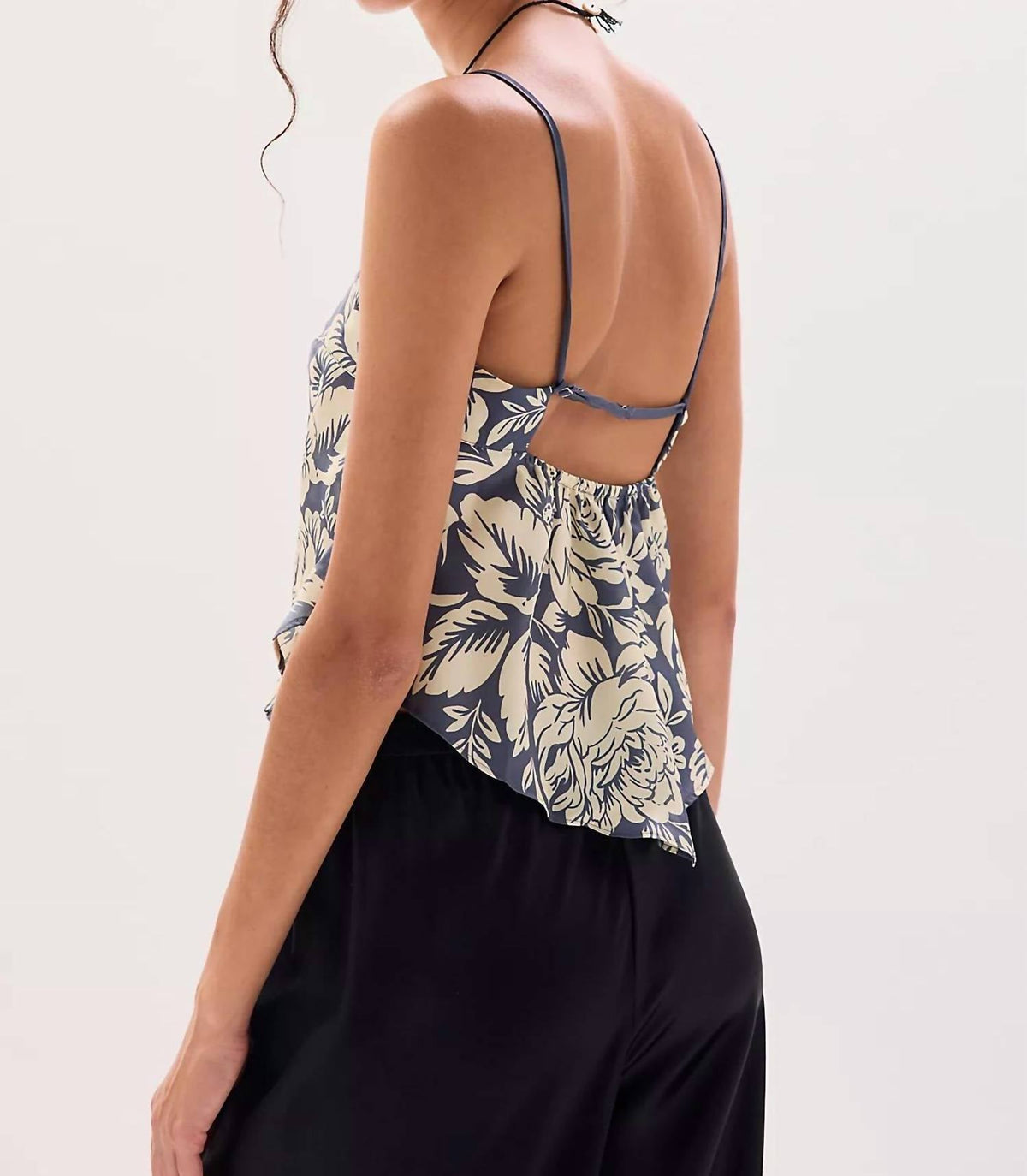 Camiseta sin mangas con estampado