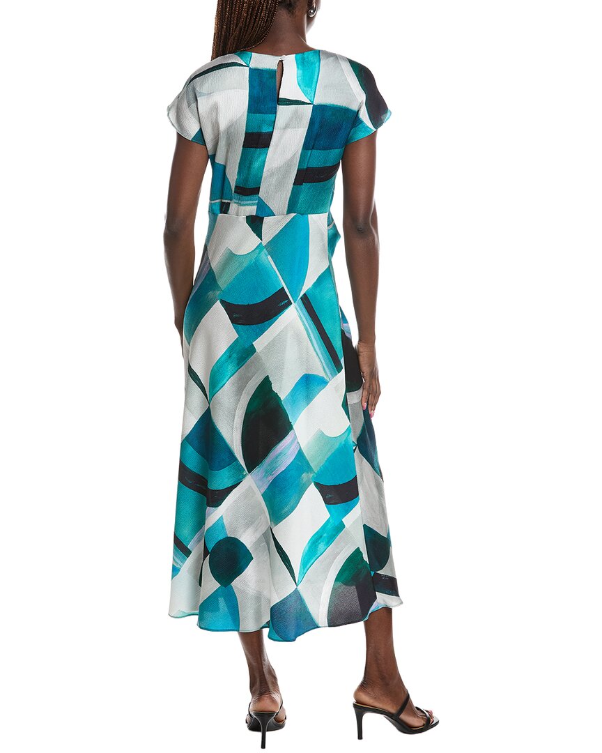 Vestido midi con estampado