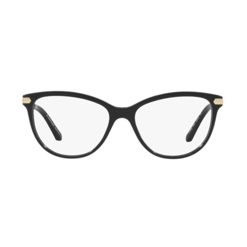 Gafas 54 mm color negro y dorado