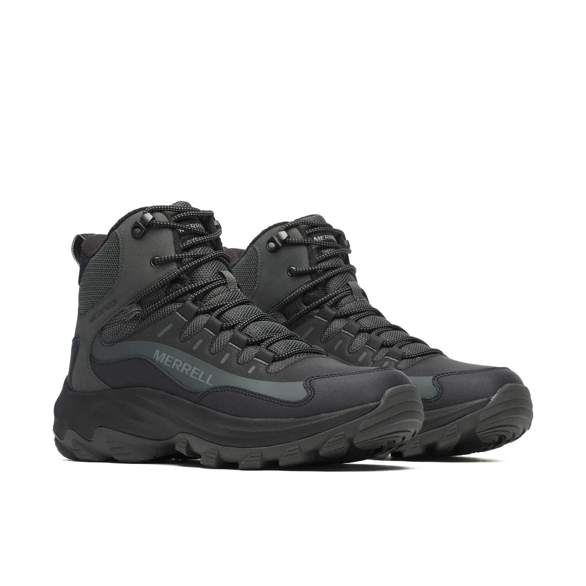 Botas de hombre impermeables color negro