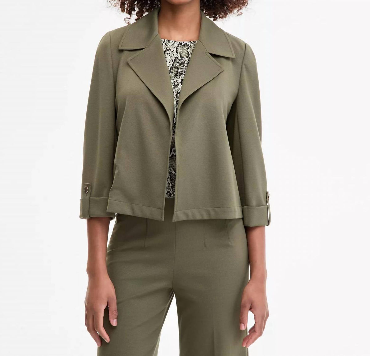 Chaqueta color verde