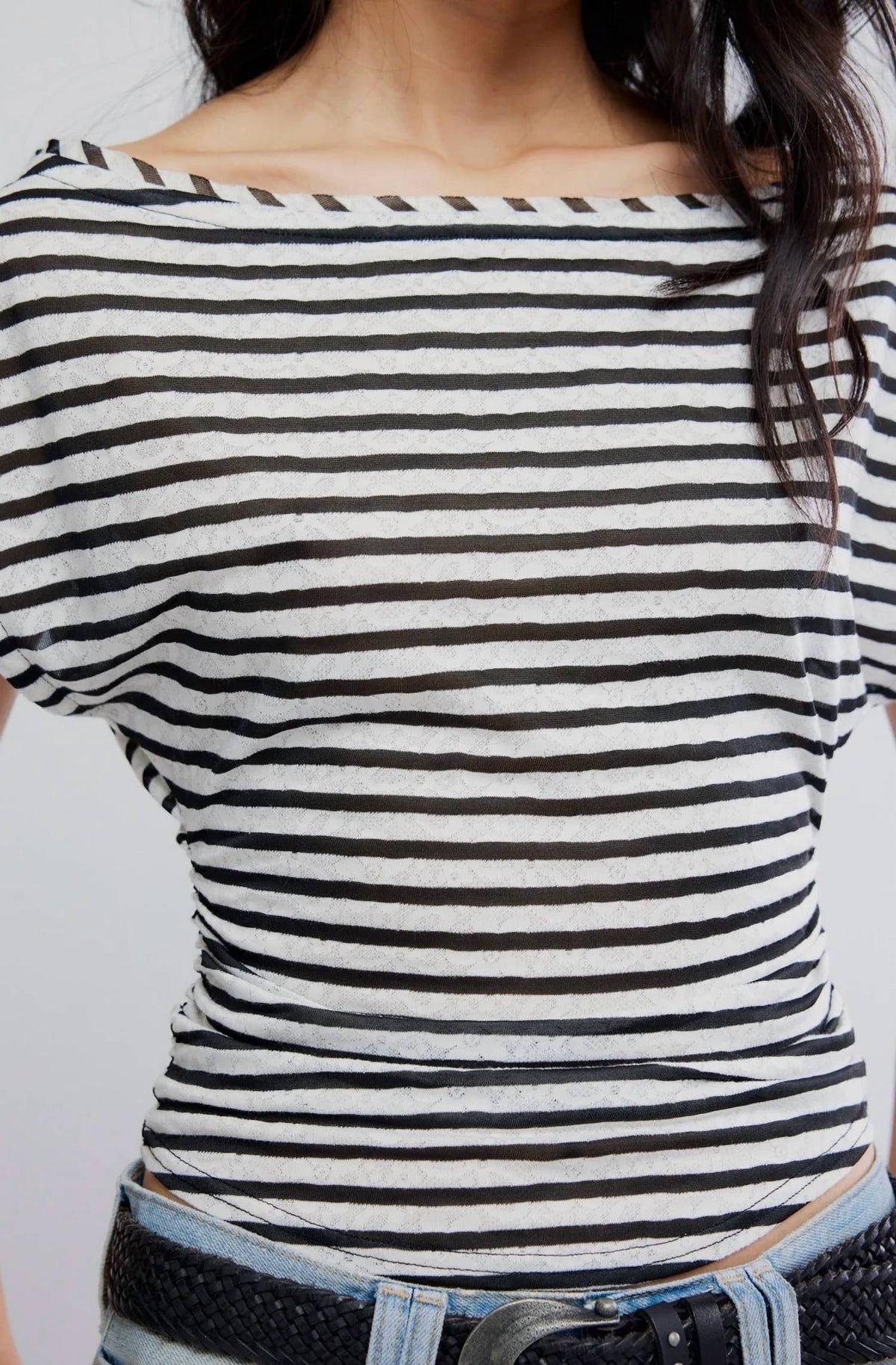 Top color negro