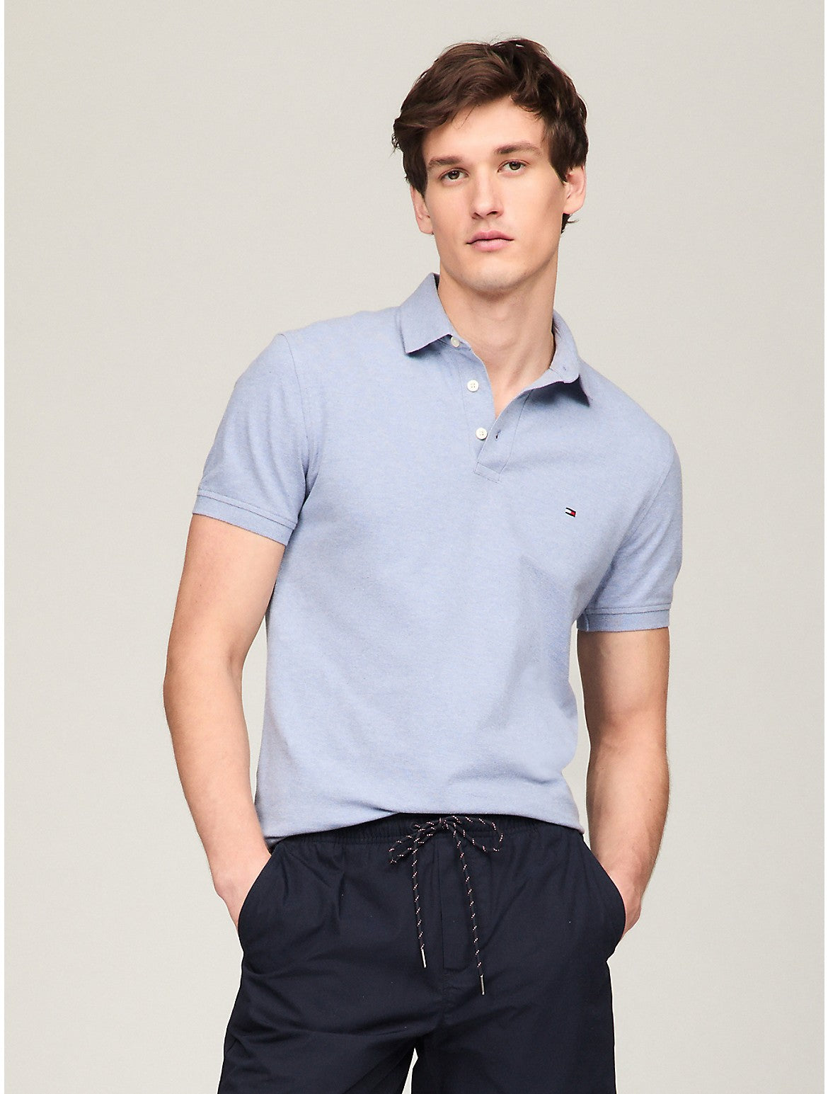 Polo de hombre de corte ajustado