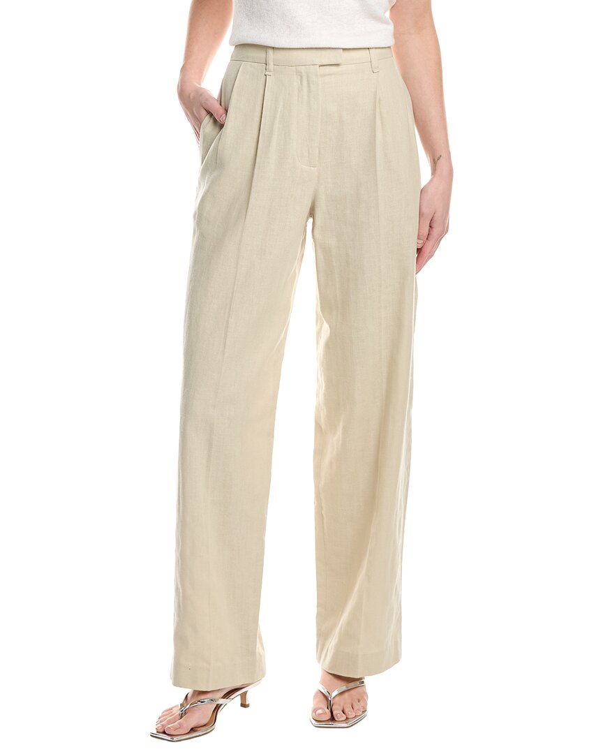 Pantalón de mezcla de lino