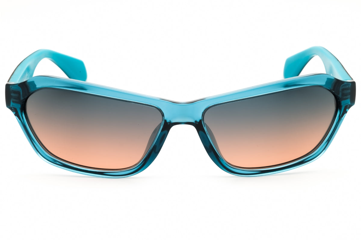 Gafas color azul y turquesa