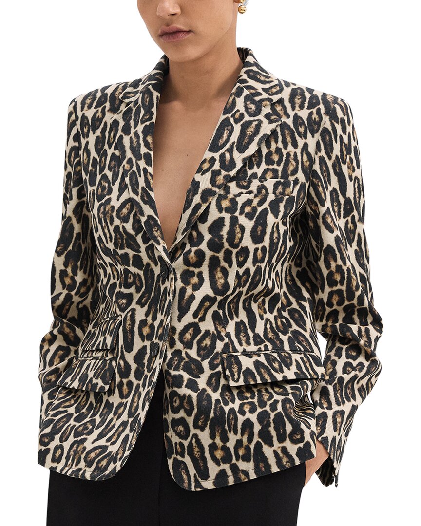 Chaqueta de mezcla de lana