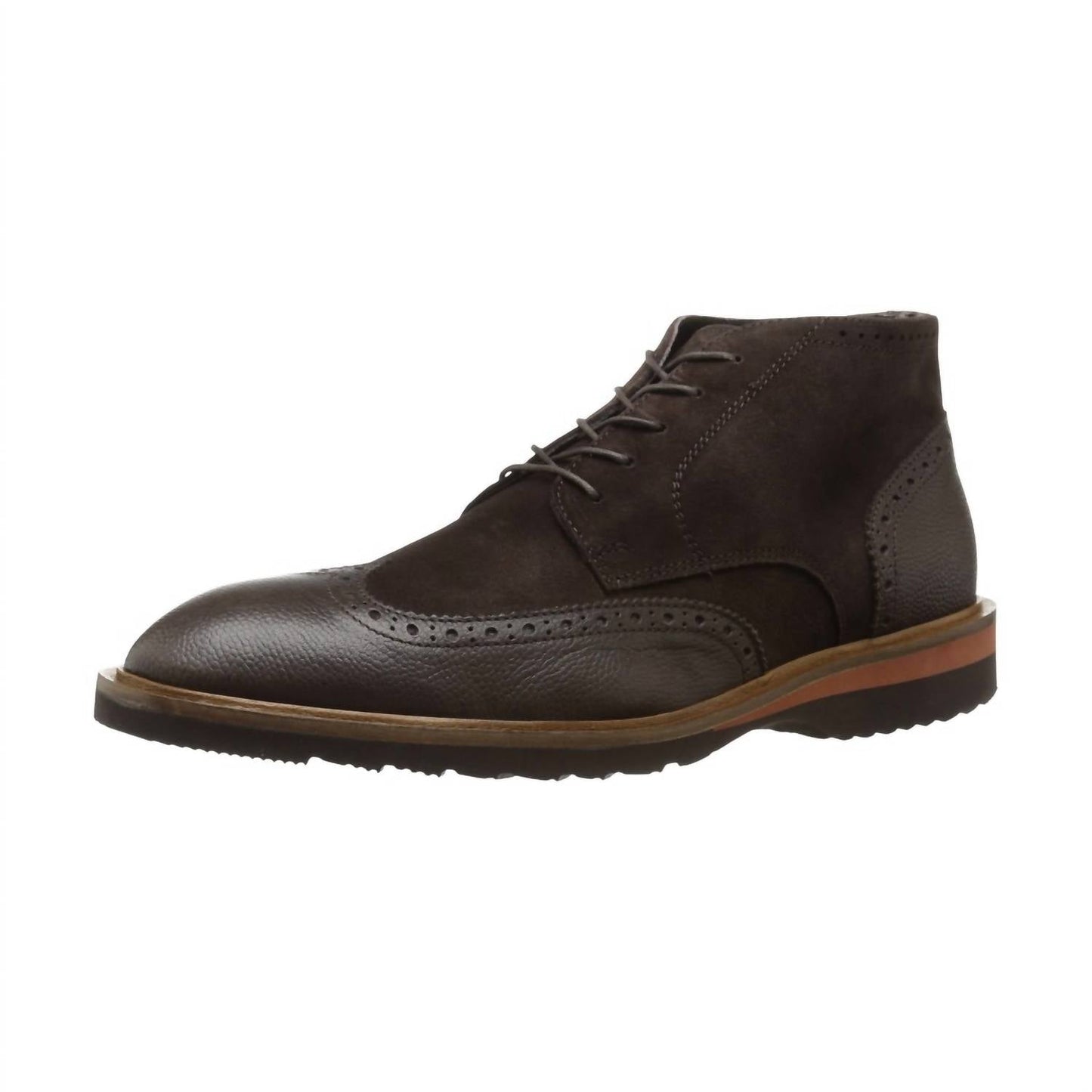 Botas de hombre color café