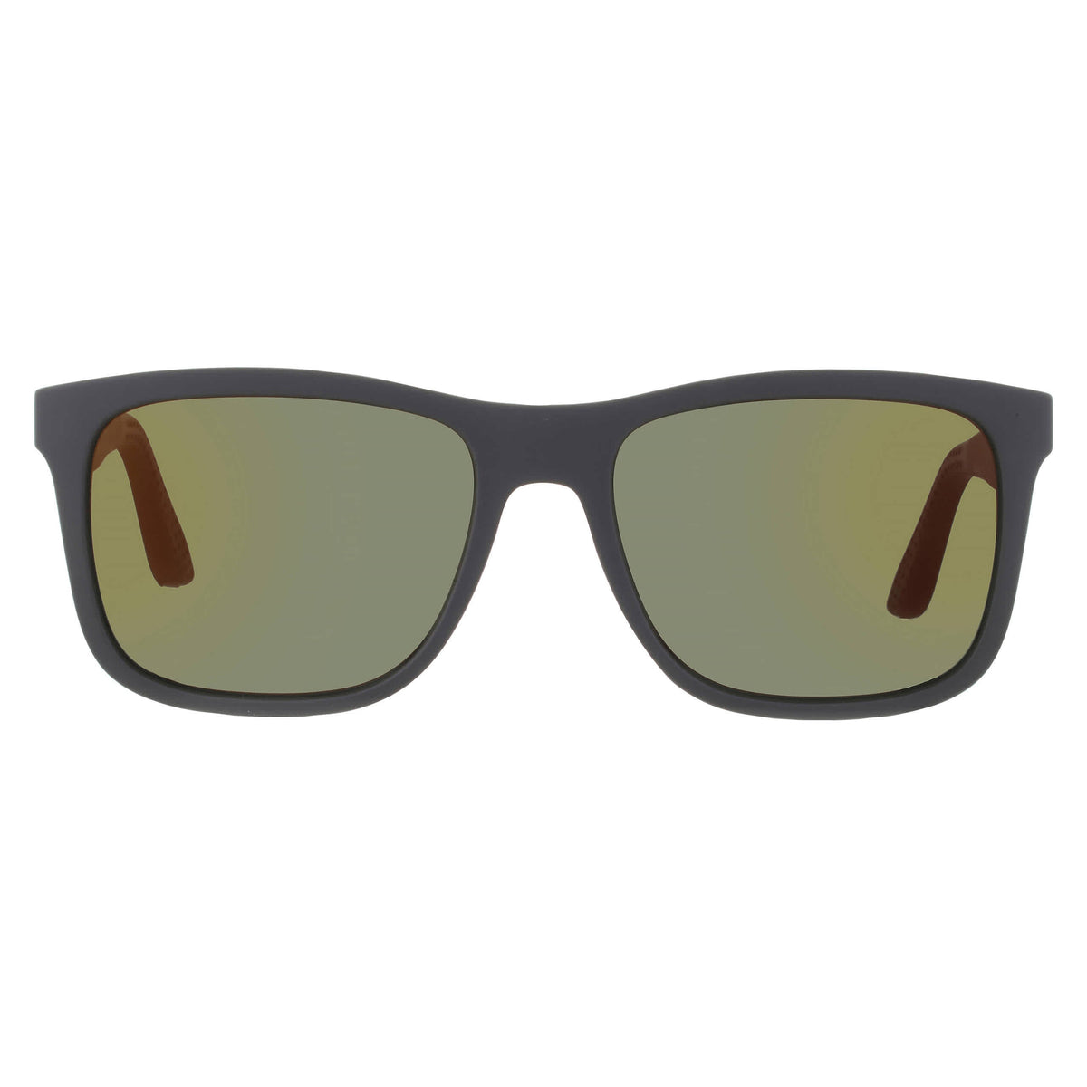 Gafas de sol unisex de montura cuadrada color verde