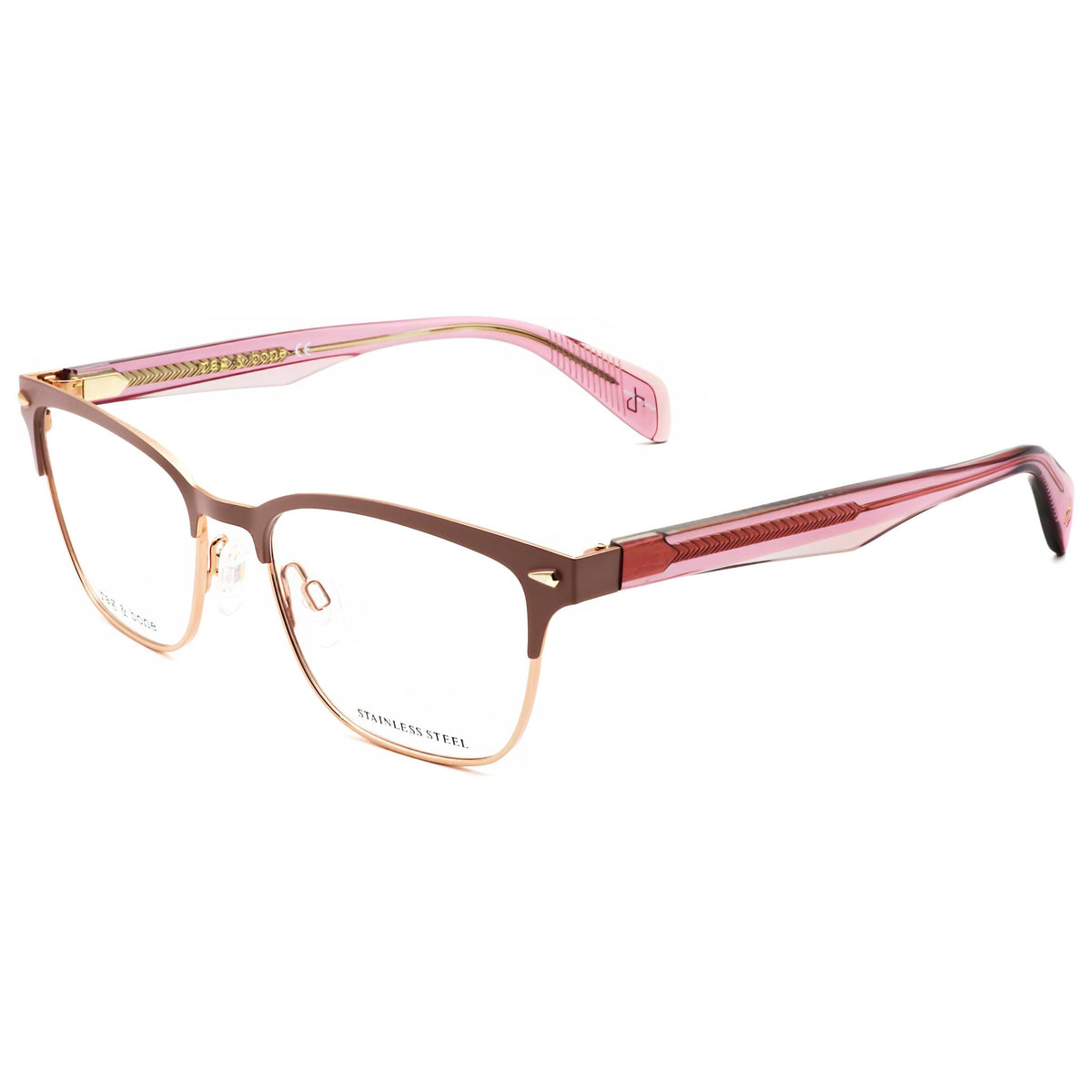 Montura para gafas de mujer 51 mm color nude