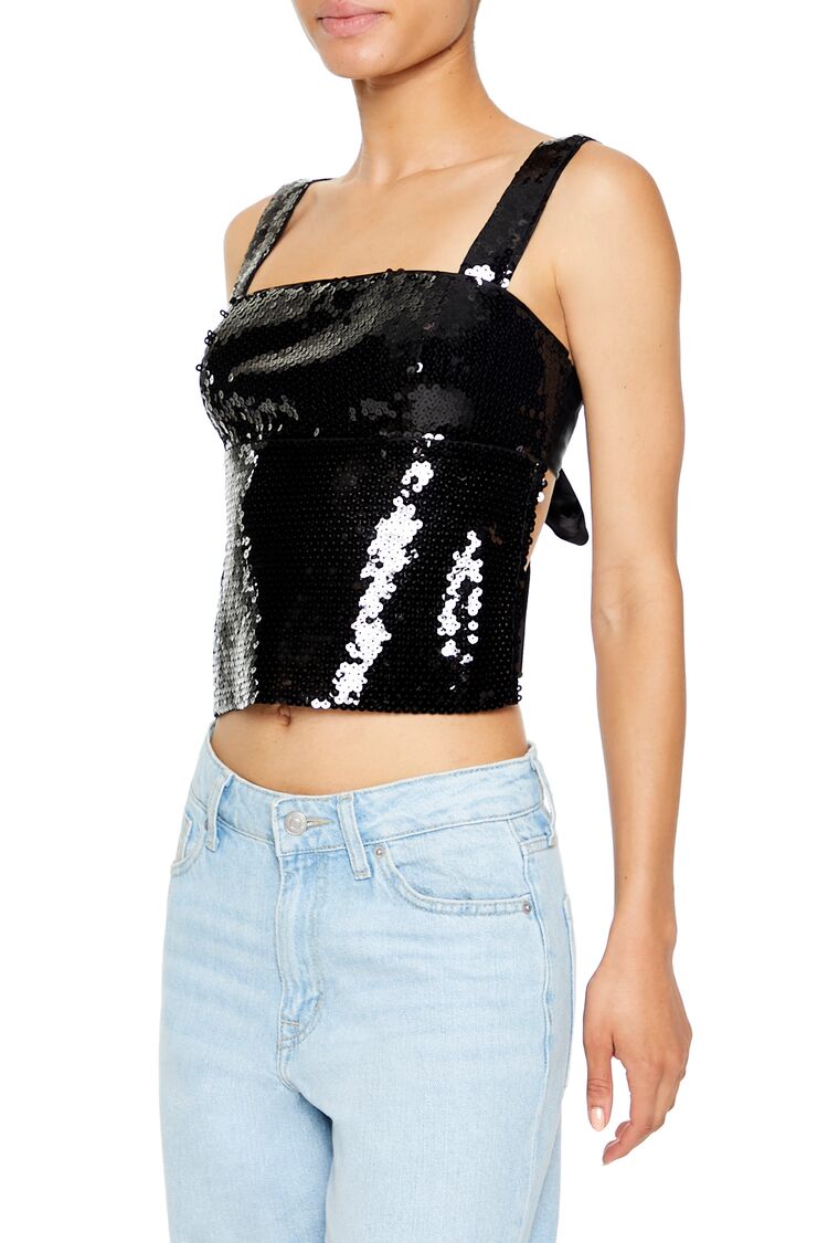 Top con lentejuelas
