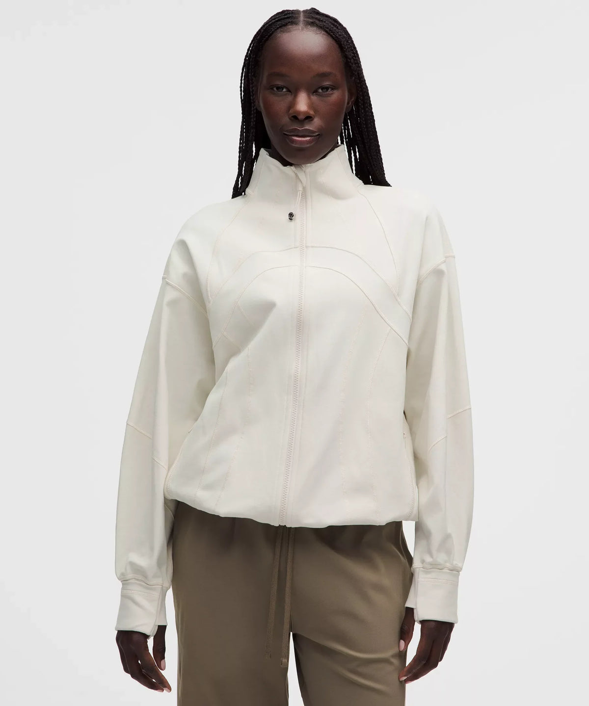 Chaqueta de corte amplio
