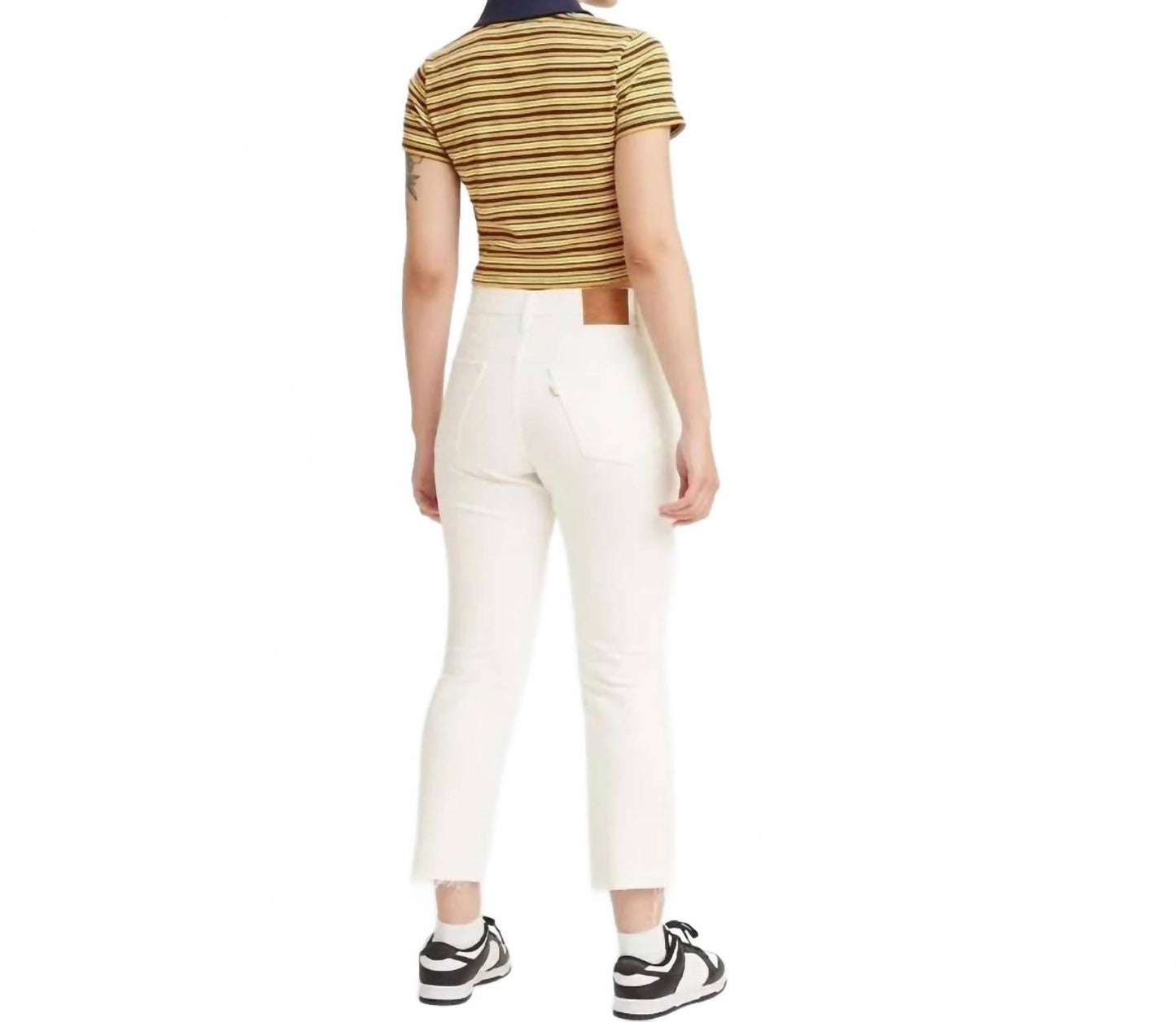 Jean de mujer color blanco