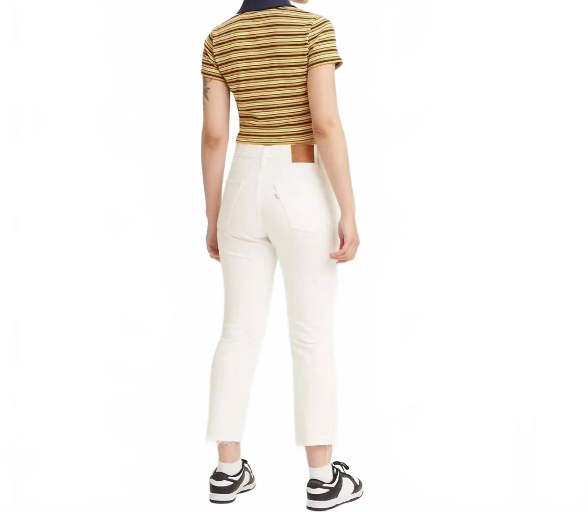 Jean de mujer color blanco