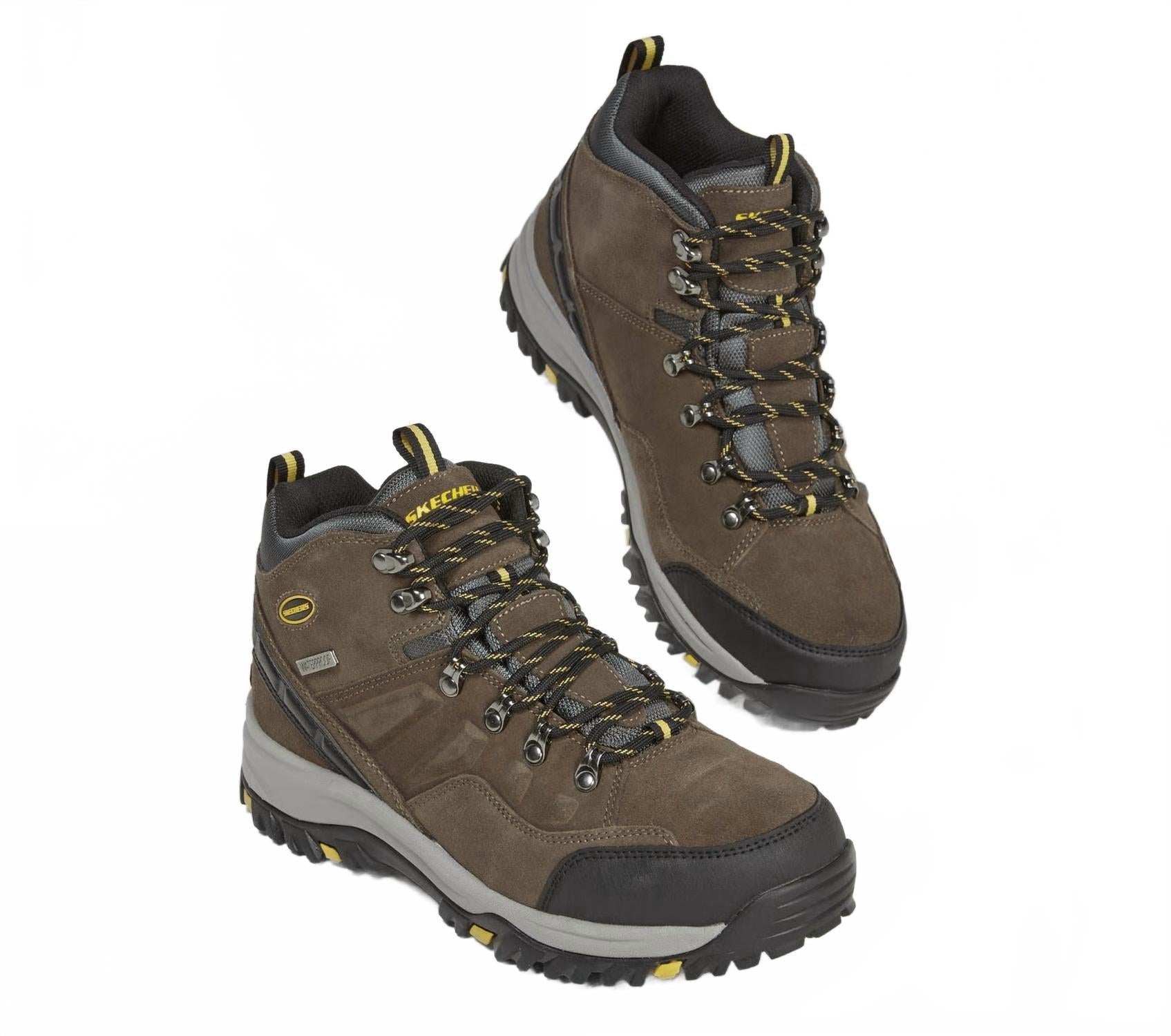 Botas de hombre color caqui