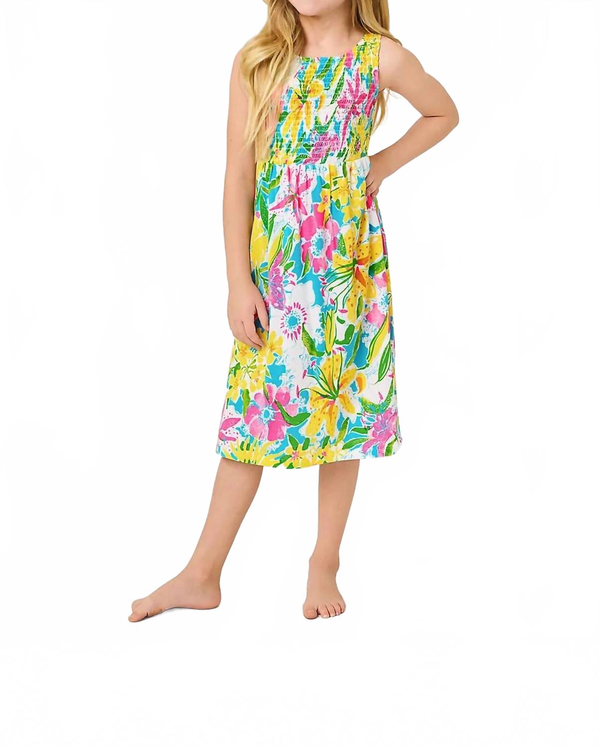 Vestido para niña midi