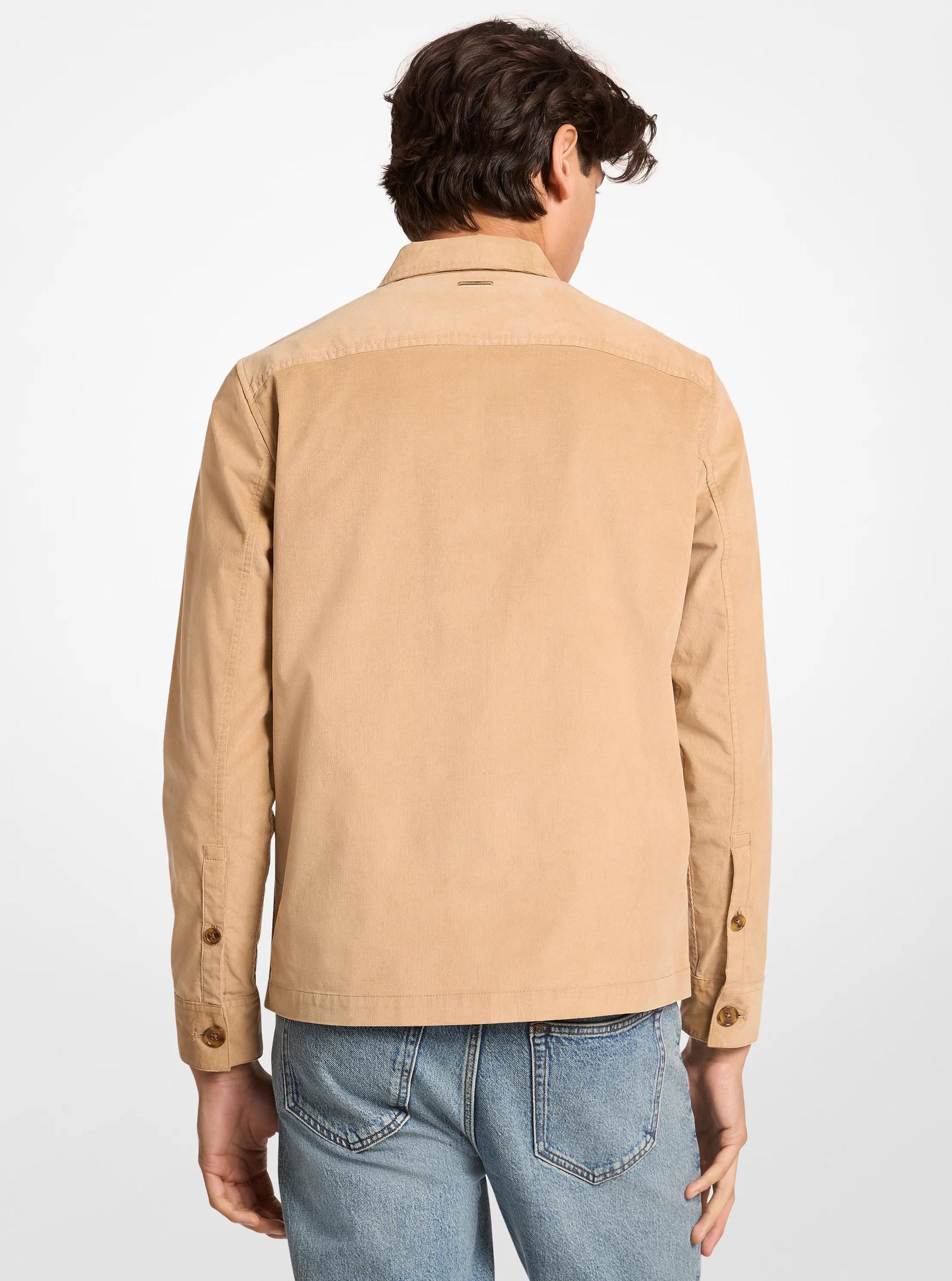 Sobrecamisa de mezcla de algodón