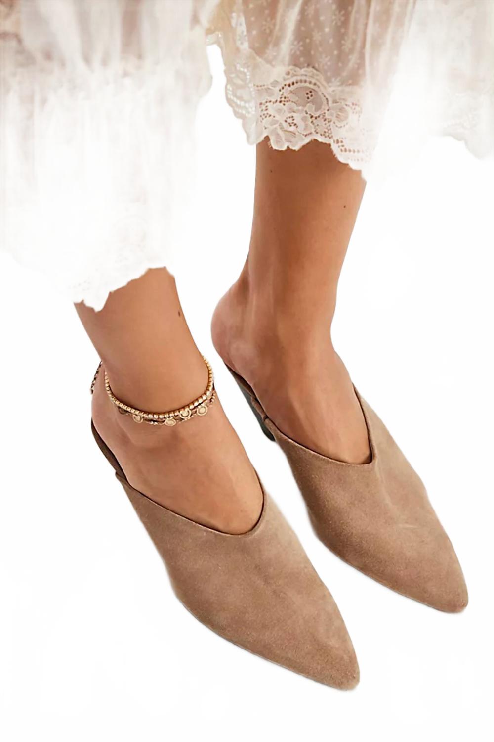 Sandalias de gamuza