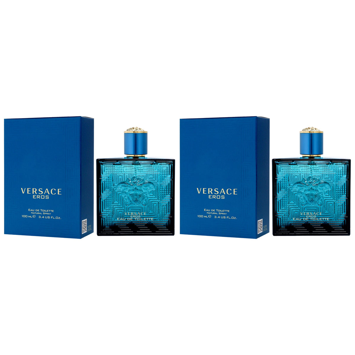 Perfume de hombre (2 unidades) eau de toilette 3,4 oz