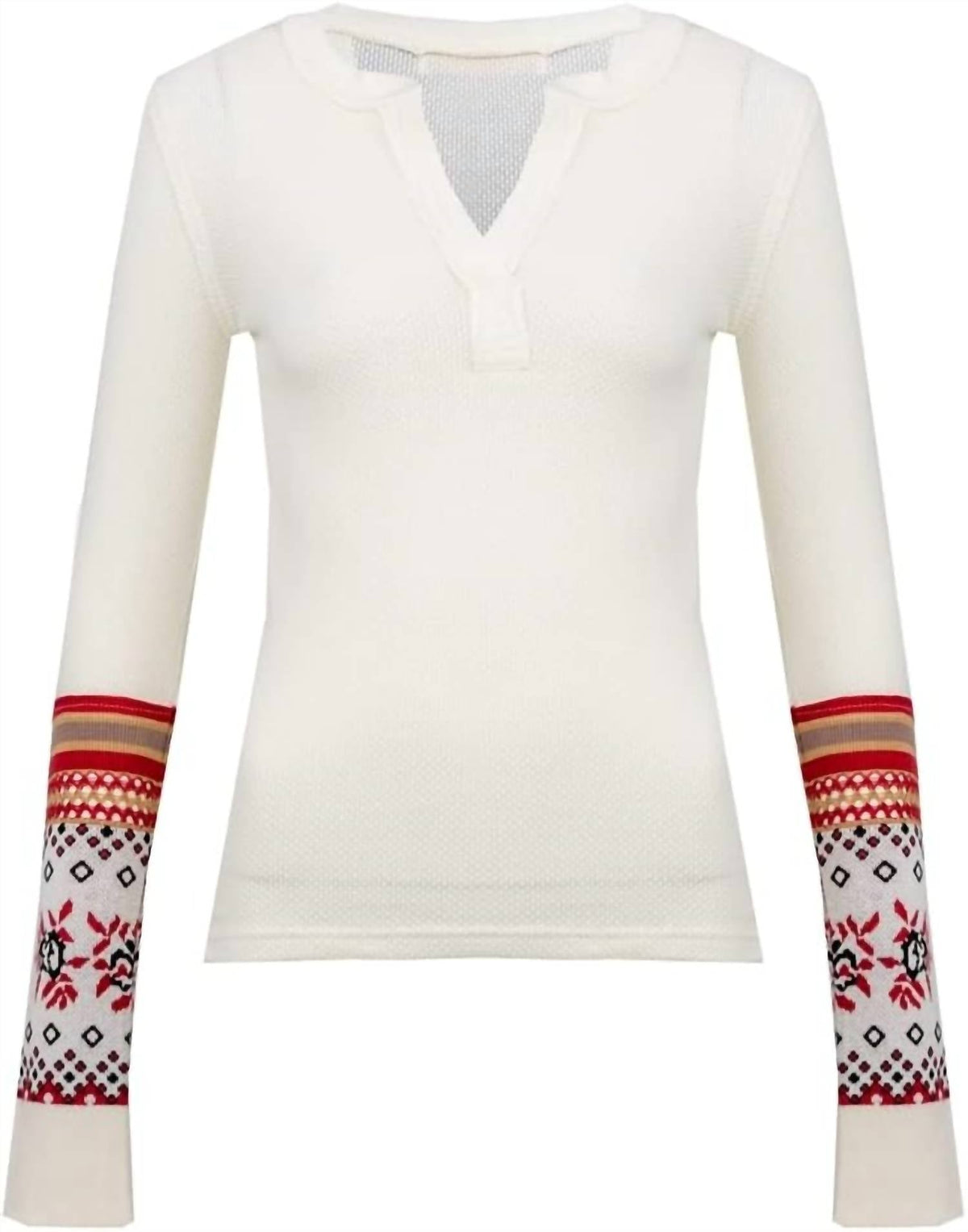 Buzo de mujer color crema