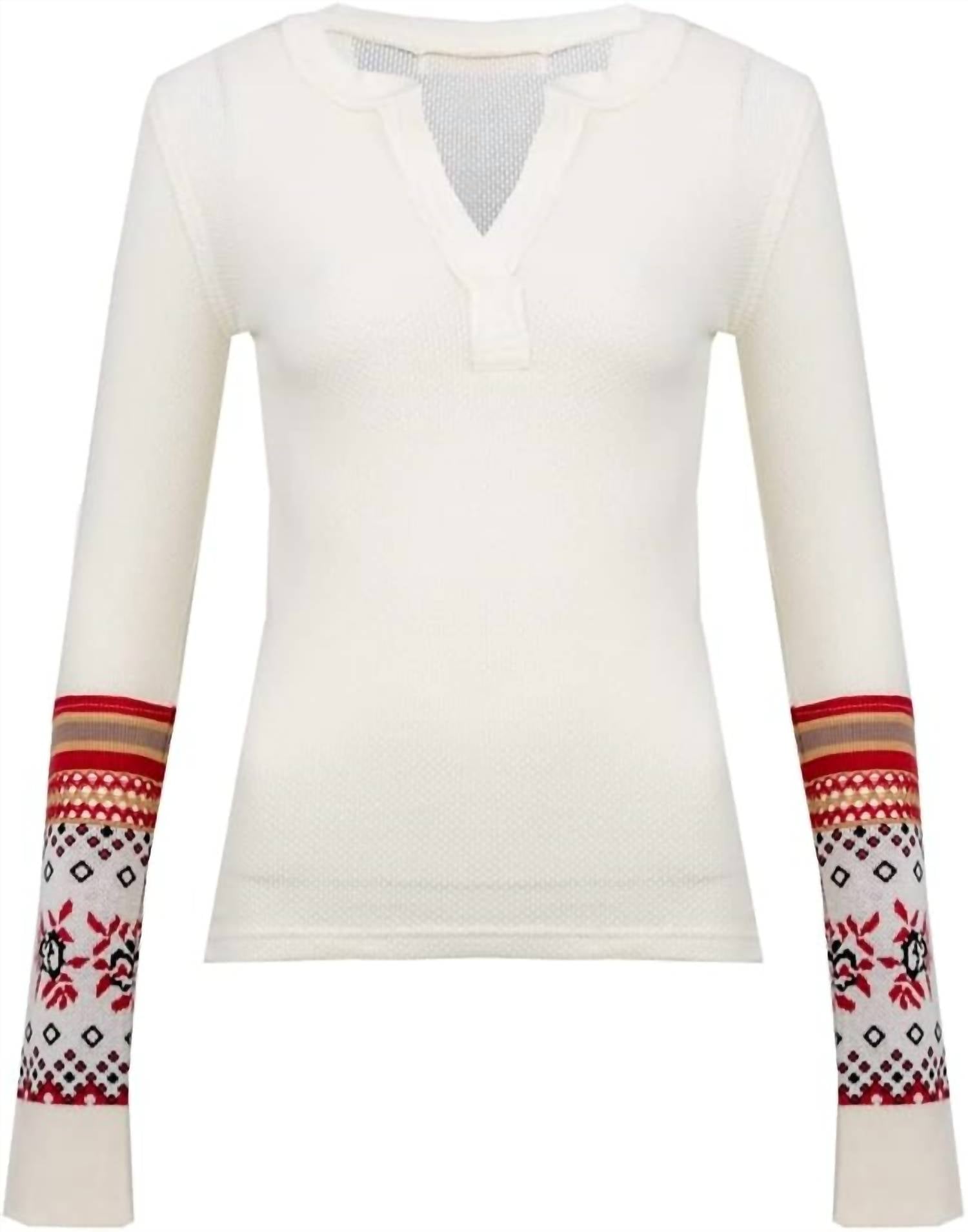 Buzo de mujer color crema