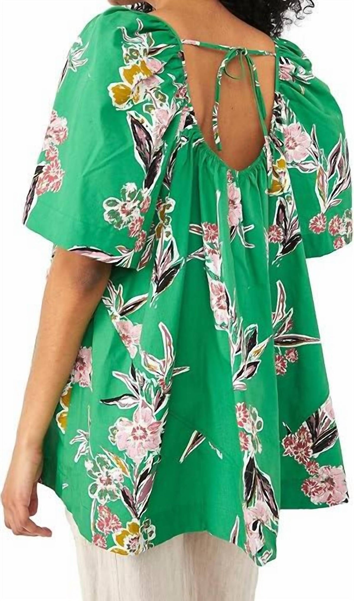 Blusón con estampado