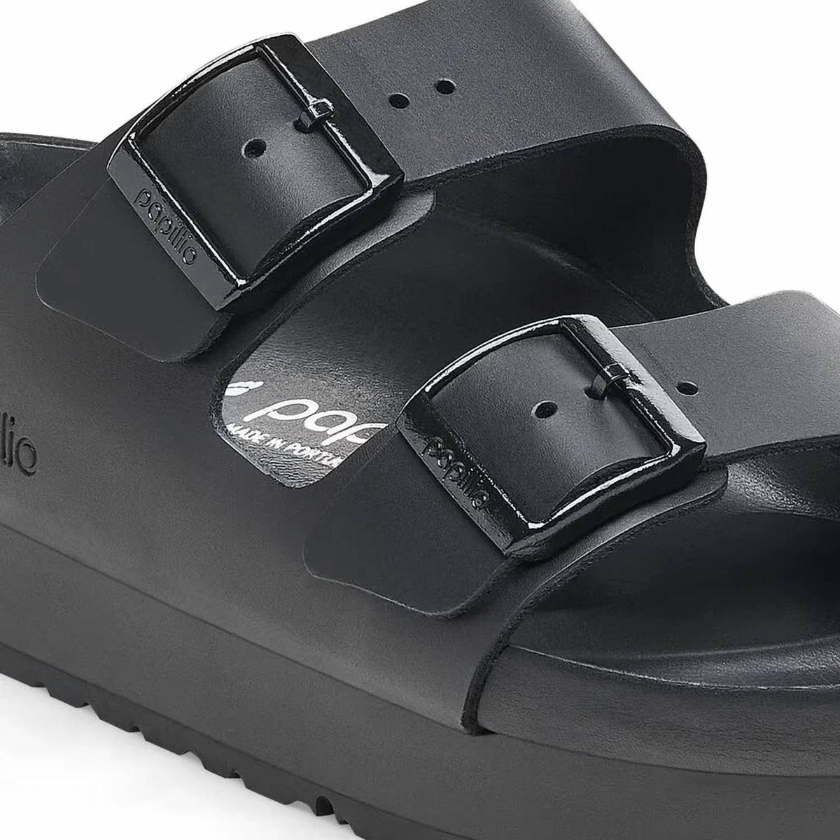 Sandalias de mujer con plataforma color negro