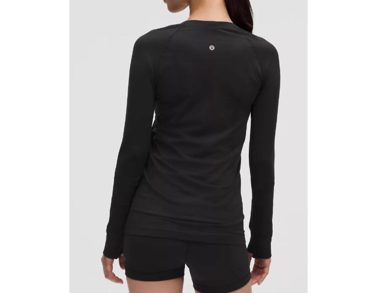 Top de manga larga color negro