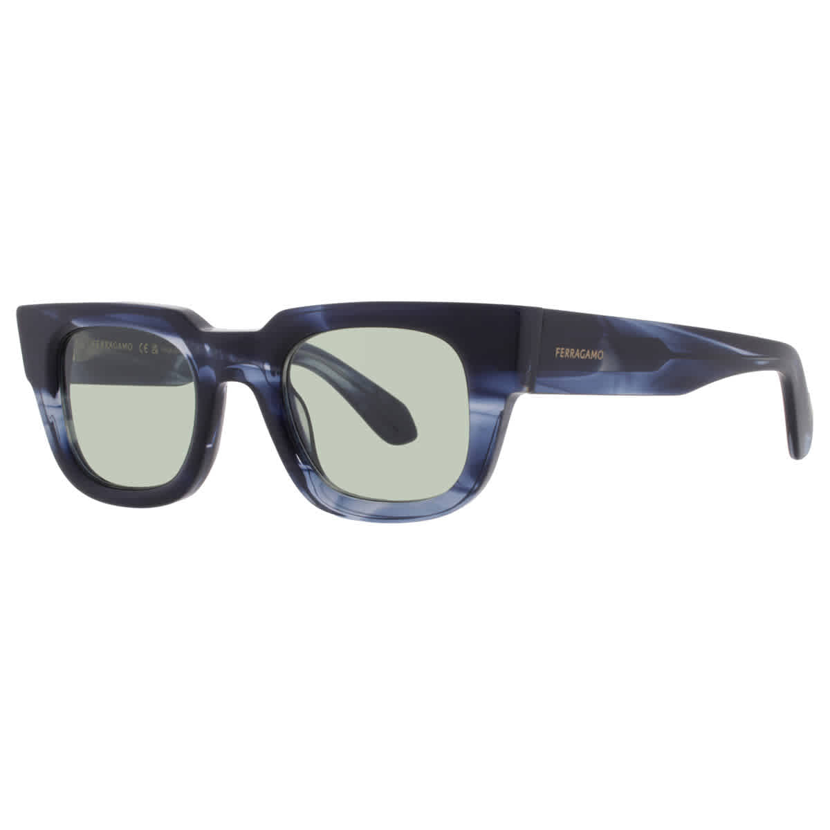 Gafas de sol de hombre color verde