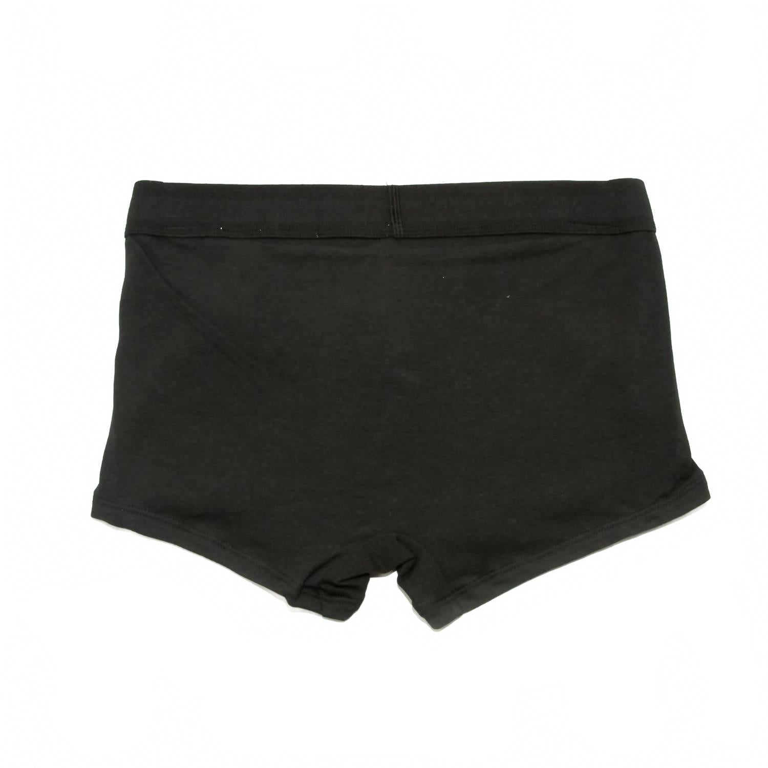 Bóxer de hombre de algodón color negro