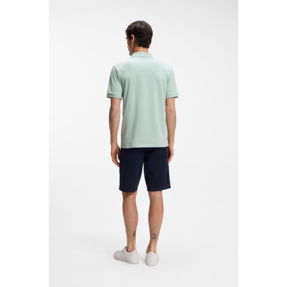 Polo de algodón de corte ajustado