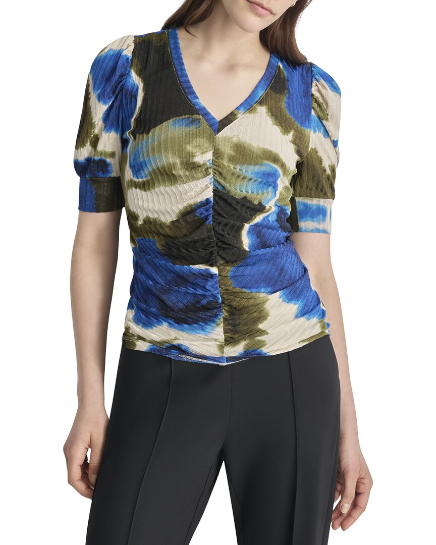 Top con estampado