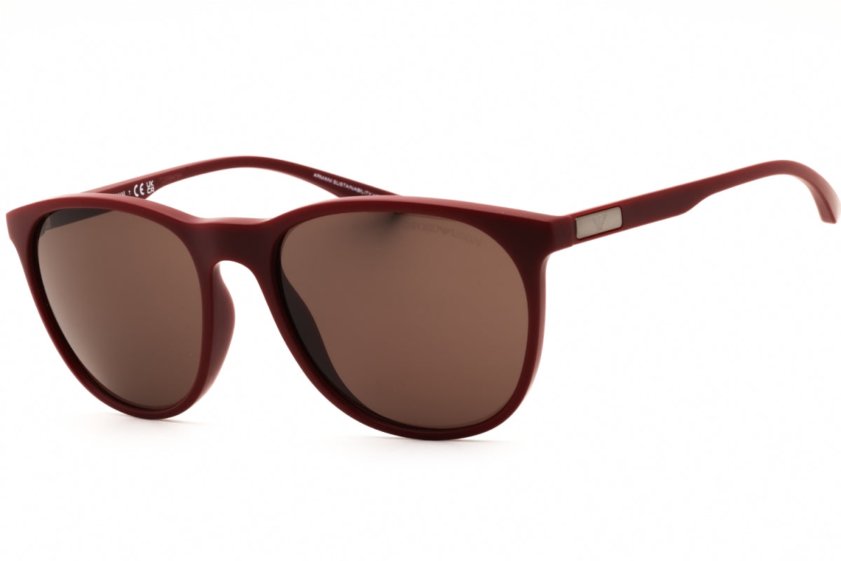 Gafas color café y vinotinto