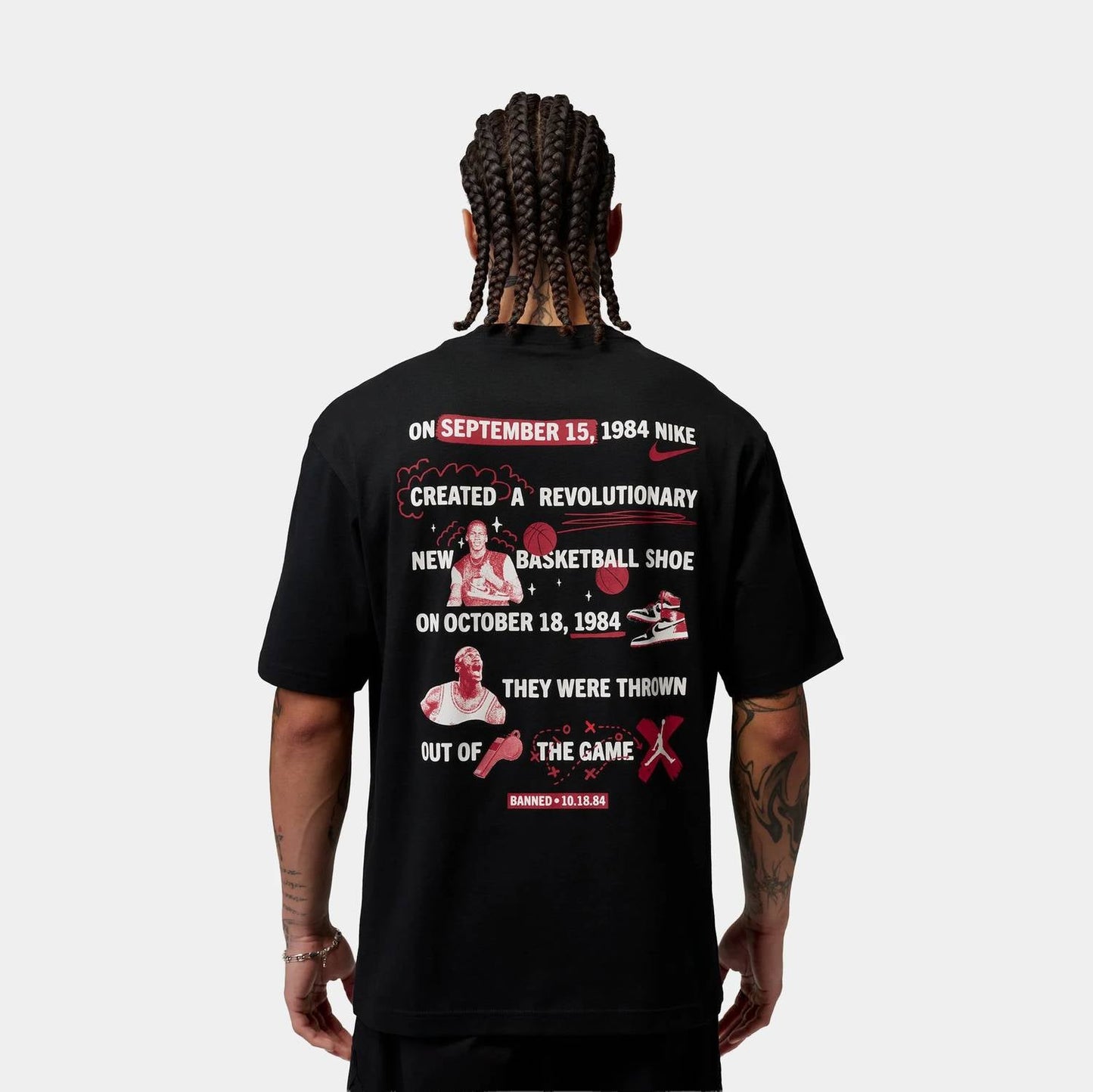 Camiseta de hombre color negro