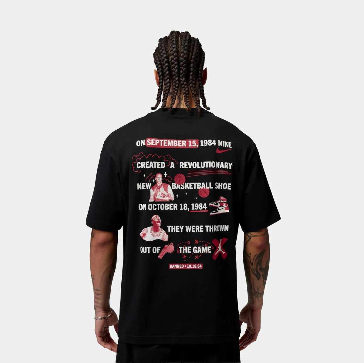 Camiseta de hombre color negro