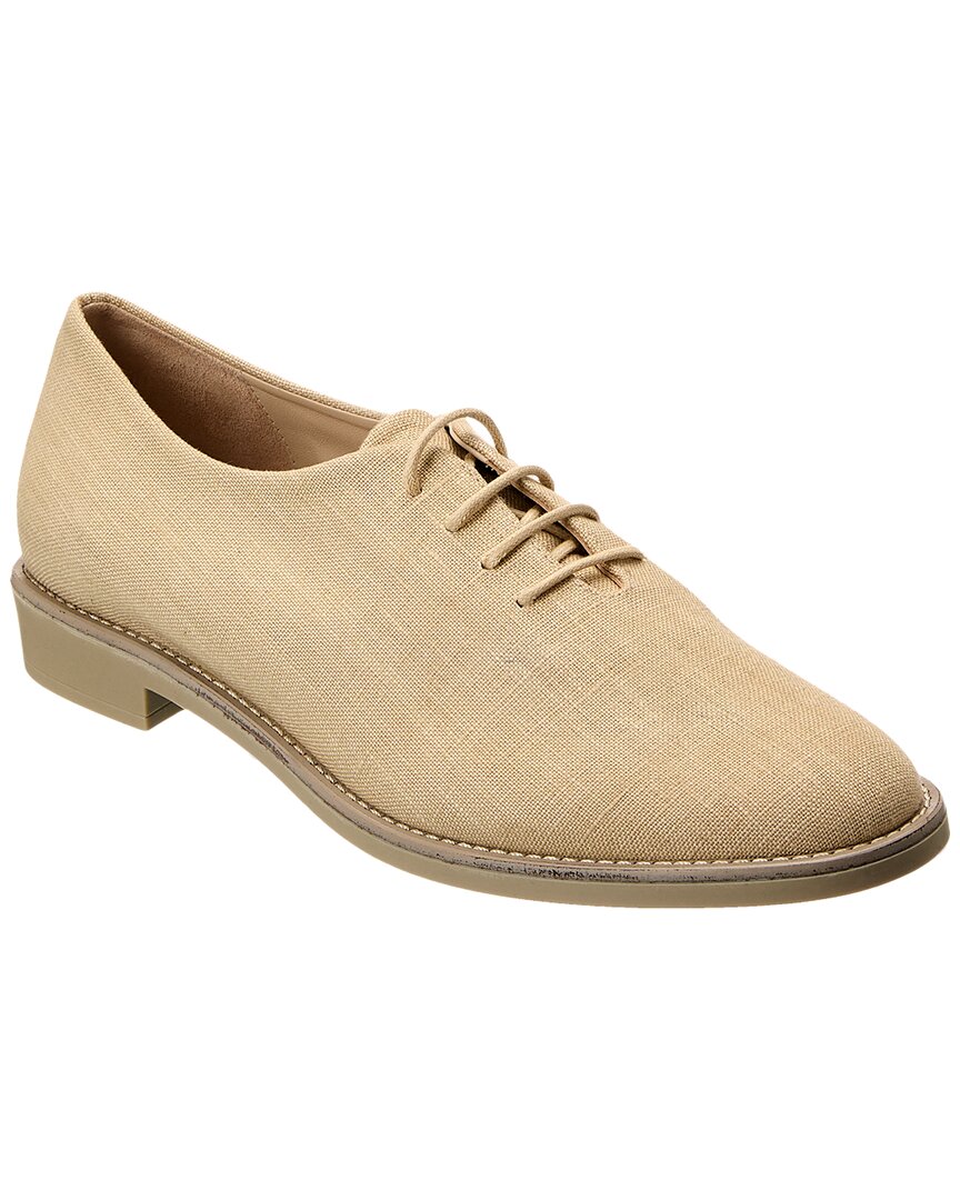 Mocasines de lona con cordones
