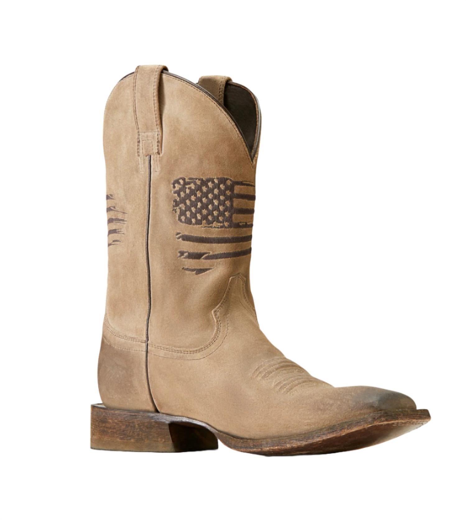 Botas de hombre color gris