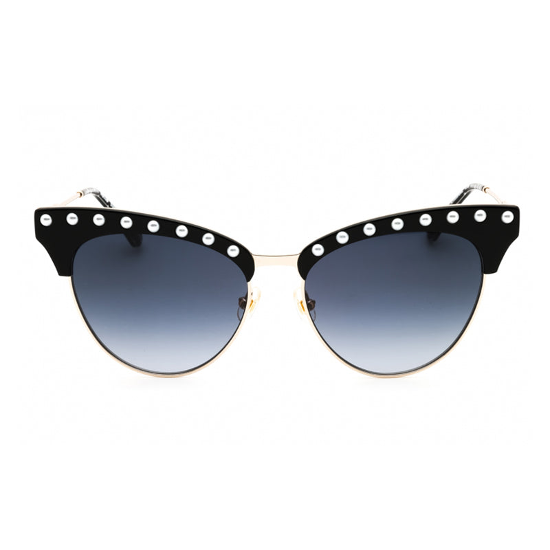 Gafas color negro y gris y dorado