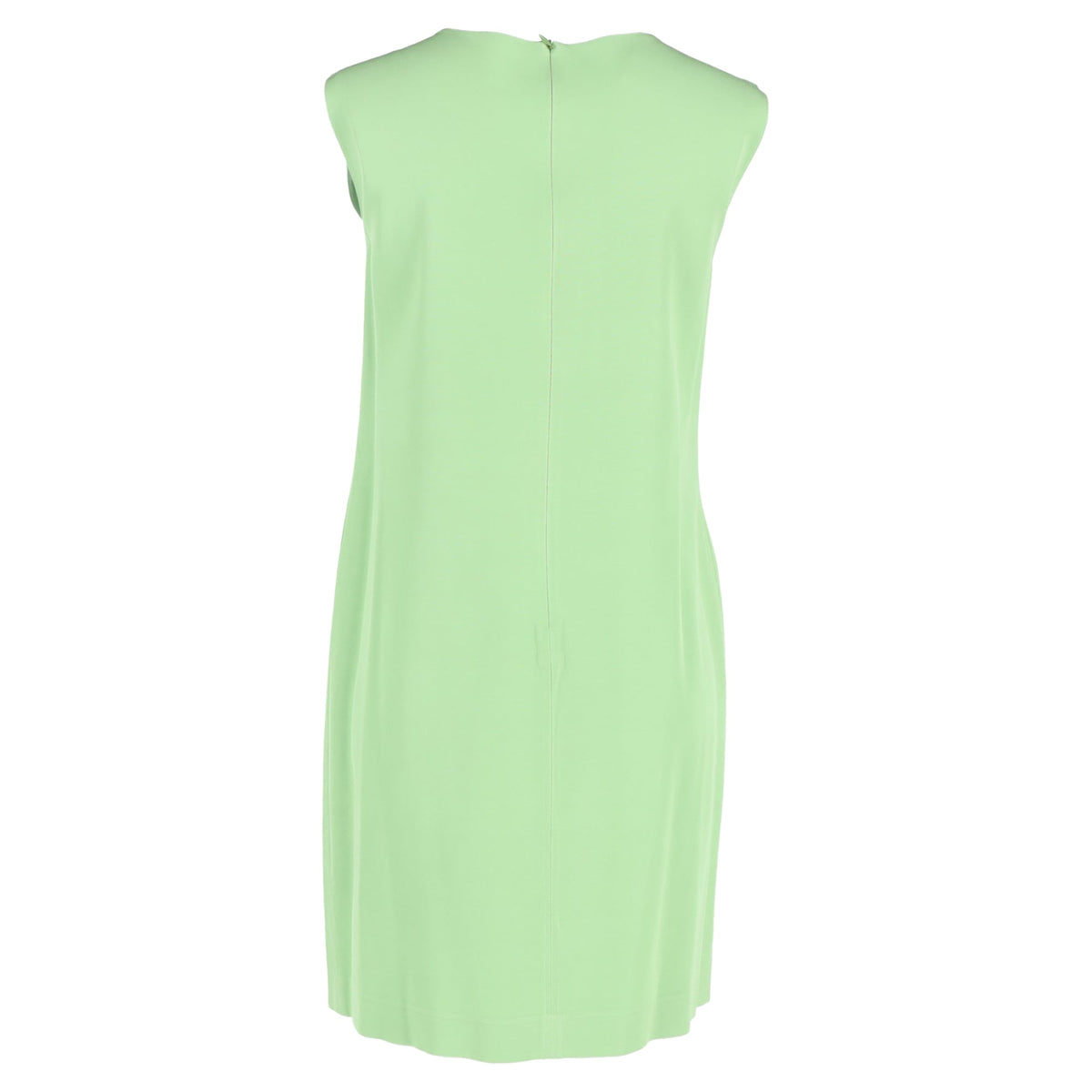 Vestido de seda corto color verde