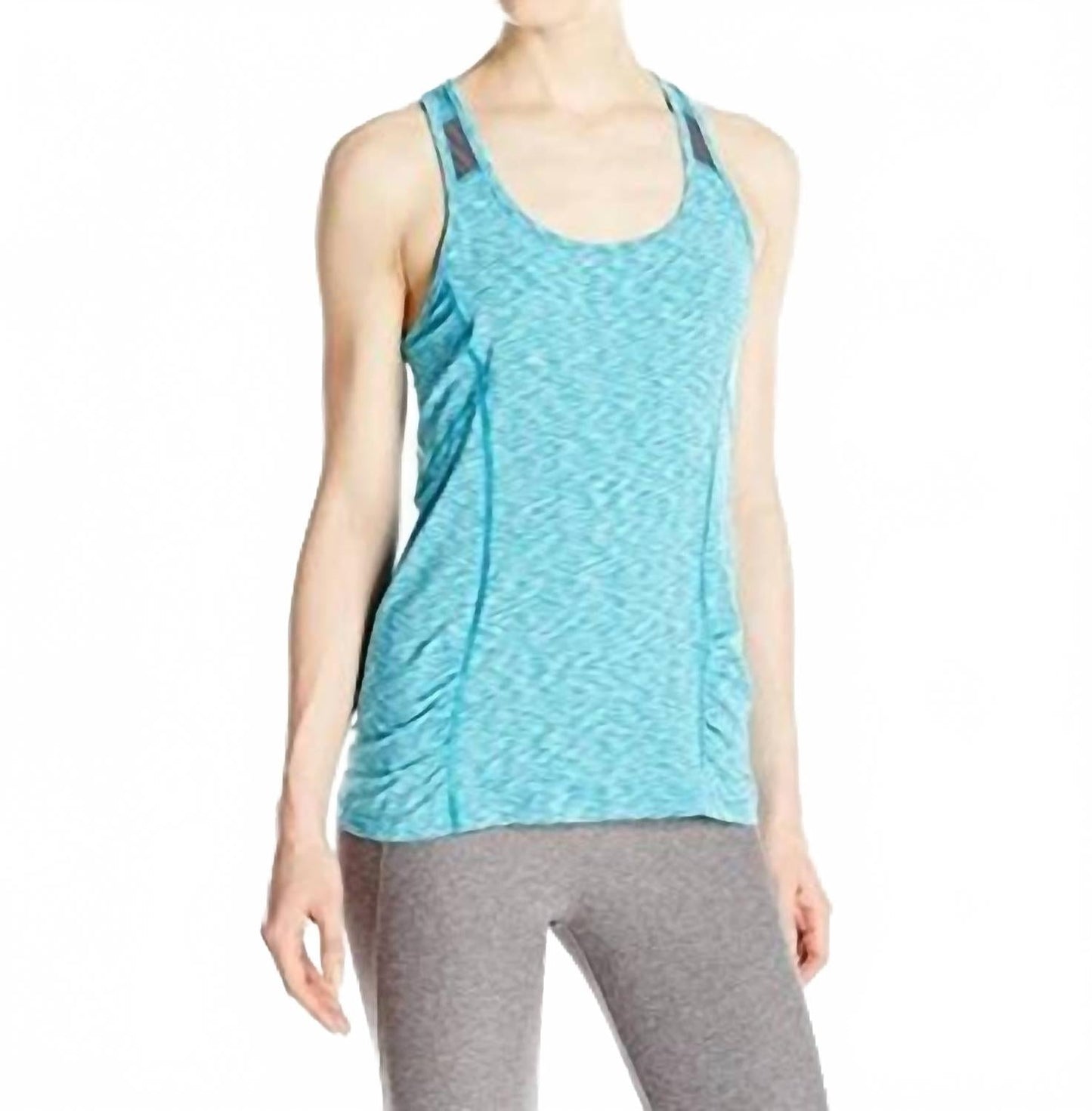 Camiseta sin mangas color azul