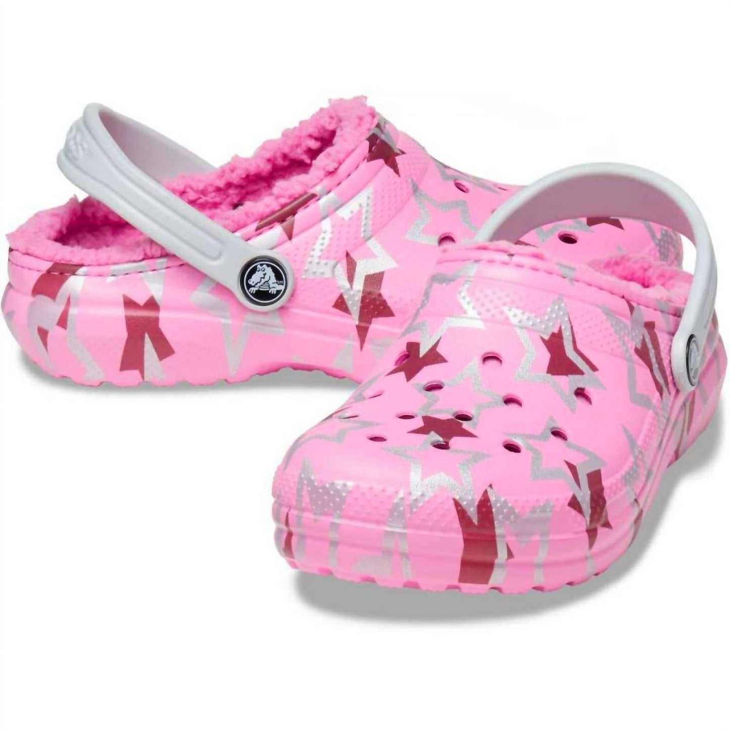 Zuecos infantil color rosado