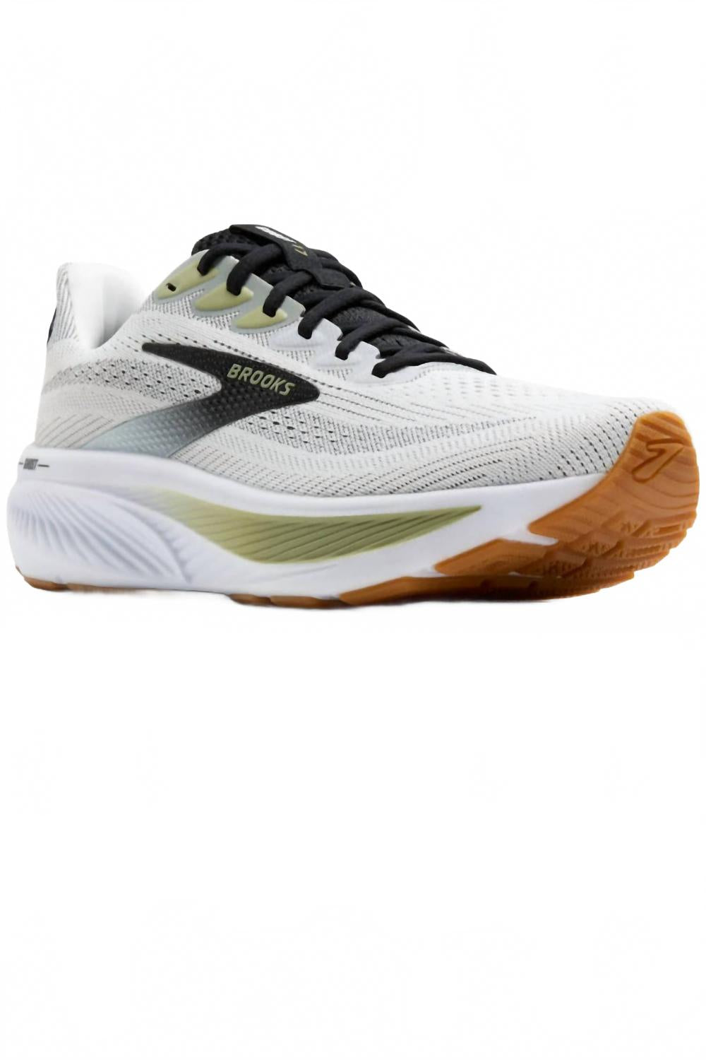 Tenis para correr de hombre color negro y blanco