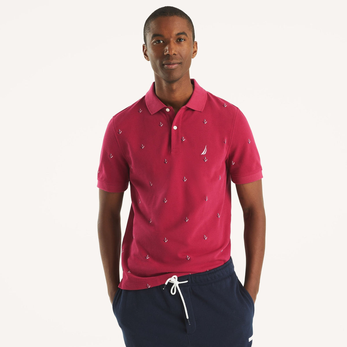 Polo de hombre con estampado