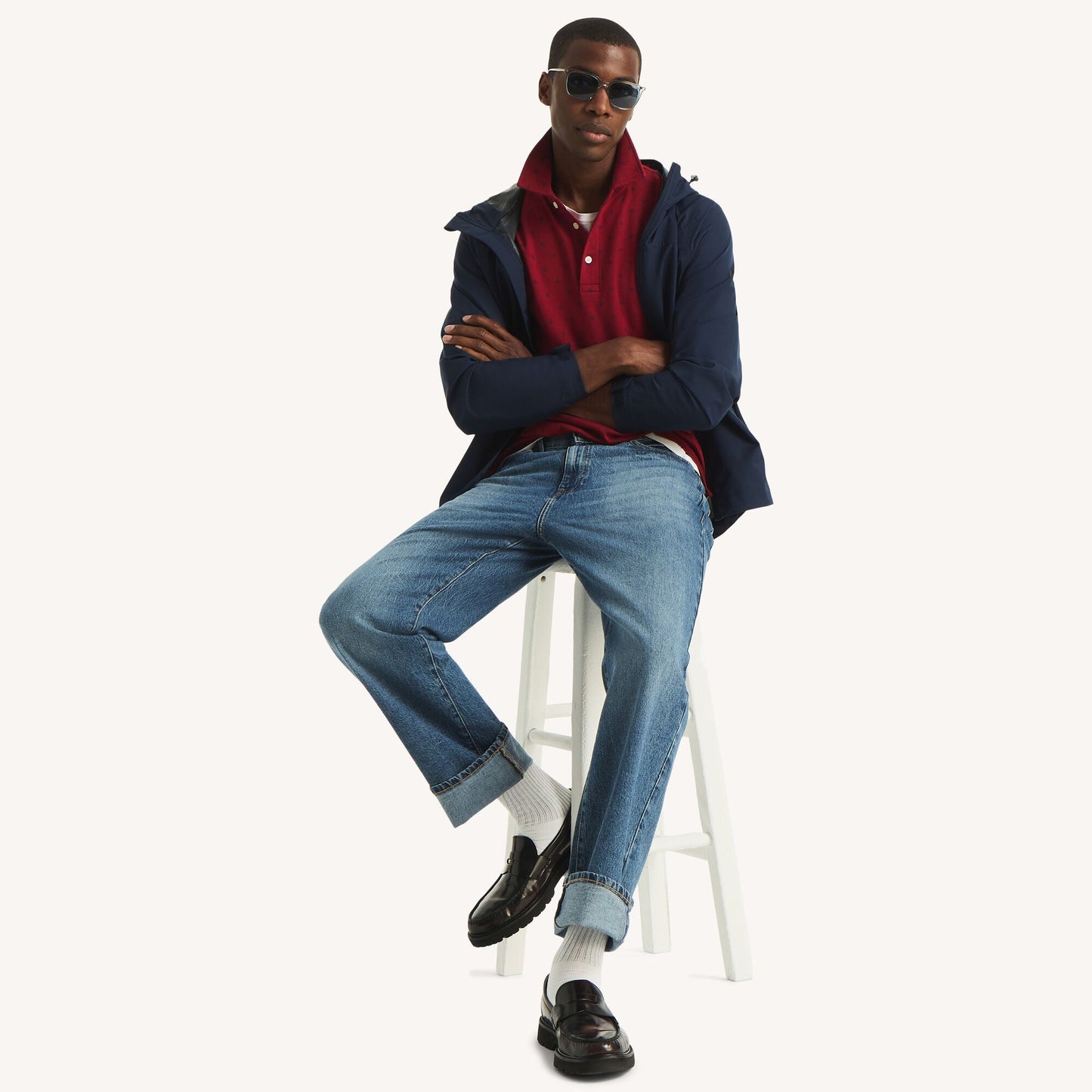 Polo de hombre con estampado