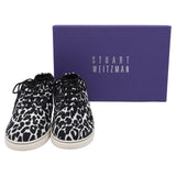 Stuart Weitzman Tenis Bajos en Lona Estampado Animal