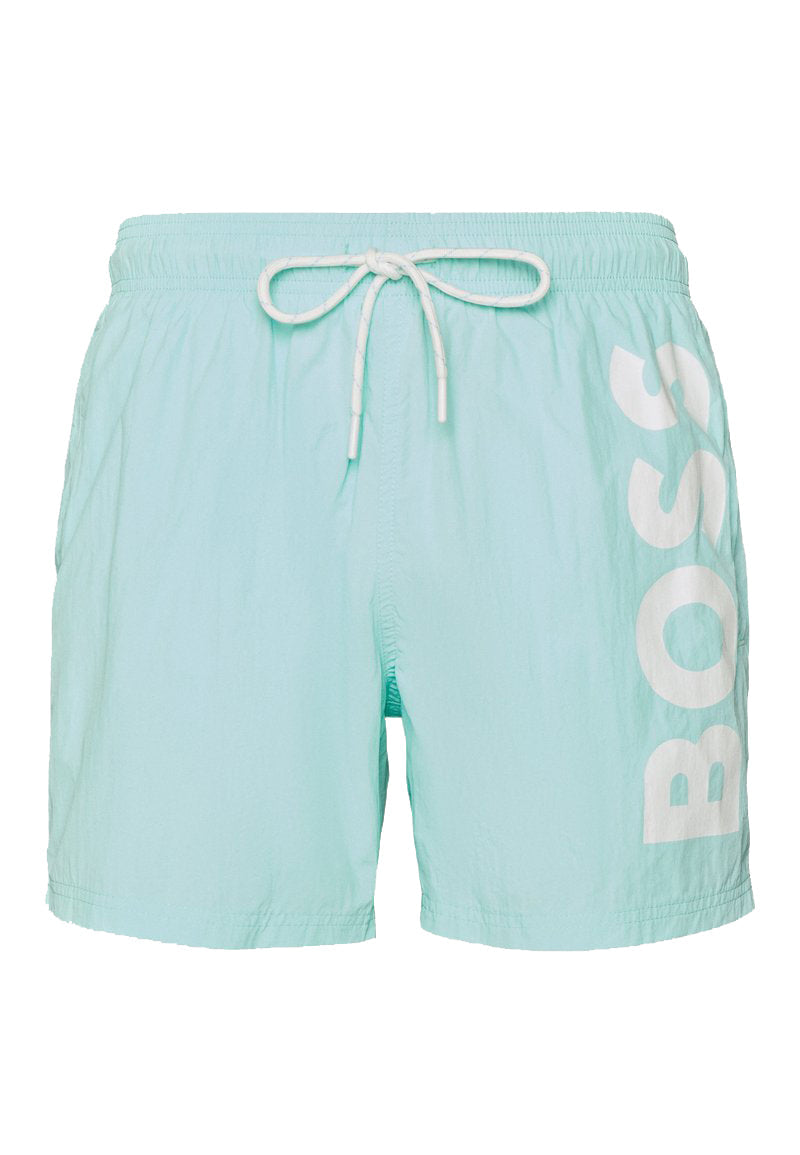 Pantaloneta de baño de hombre color azul