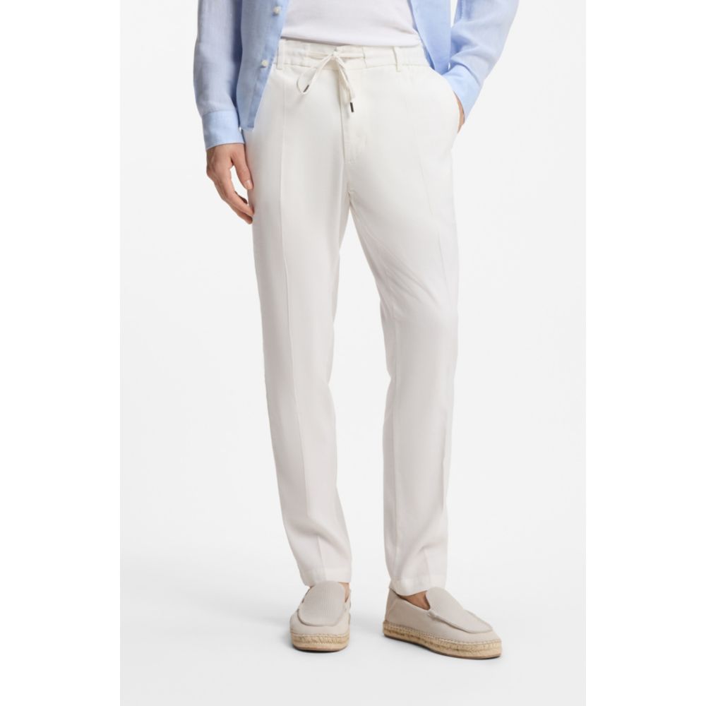 Pantalón de mezcla de lino
