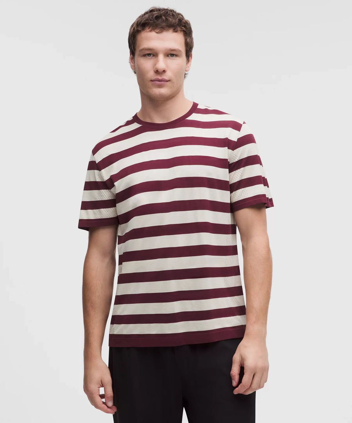 Camisa de manga corta de corte amplio