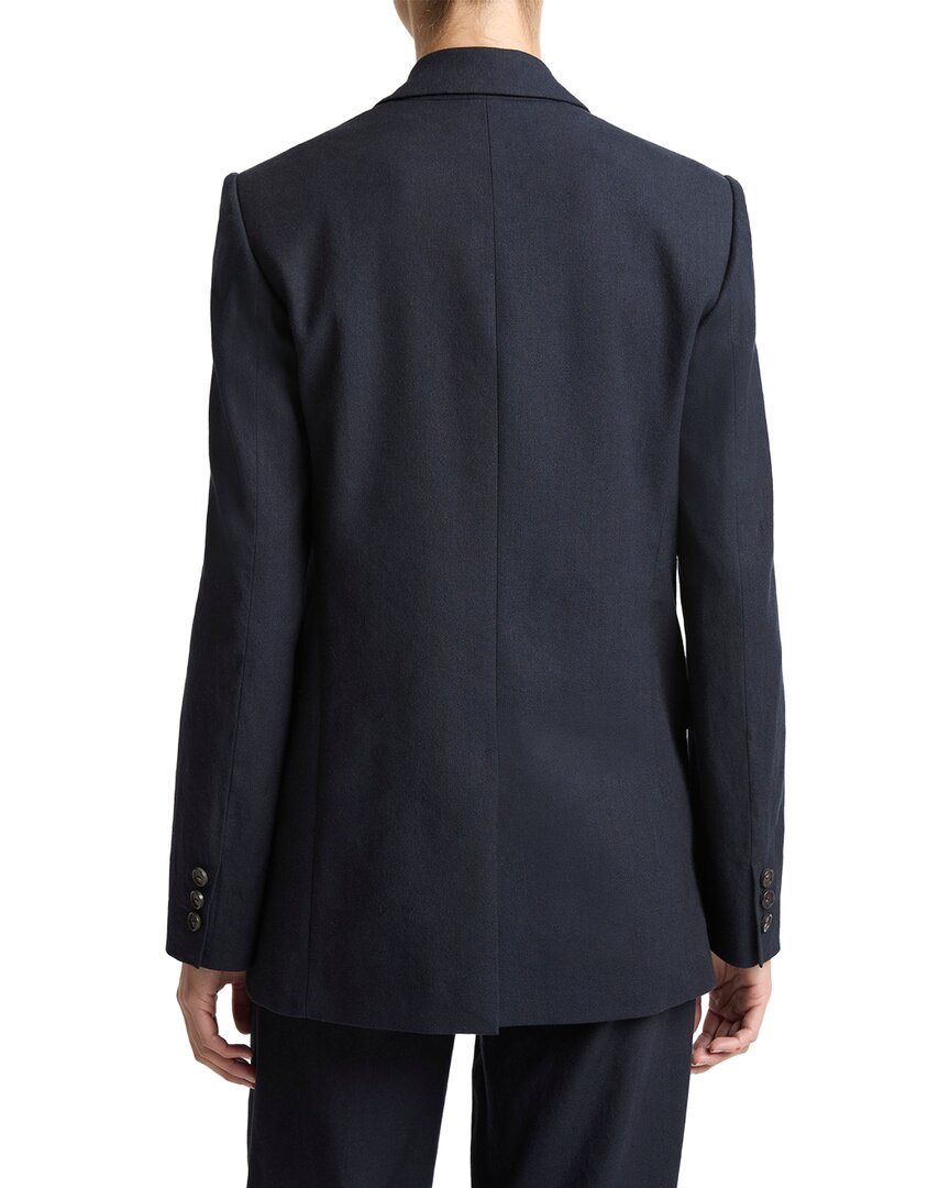 Blazer de mezcla de lino